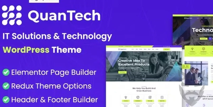 Quantech – IT Solutions & Technology WordPress Theme