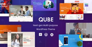 Qube - Responsive Multi-Purpose Theme