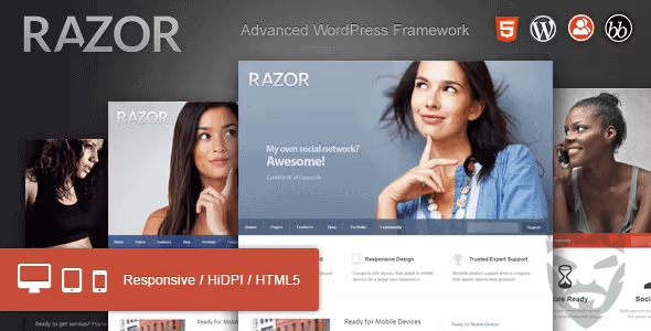 RAZOR CUTTING EDGE WORDPRESS THEME