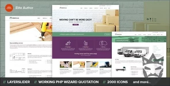 REMOVALS - Moving WordPress Theme