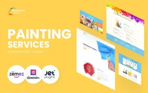 Rainbow’s Colors - Painting Company Responsive WordPress Theme