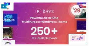 Rave - MultiPurpose Business WordPress Theme