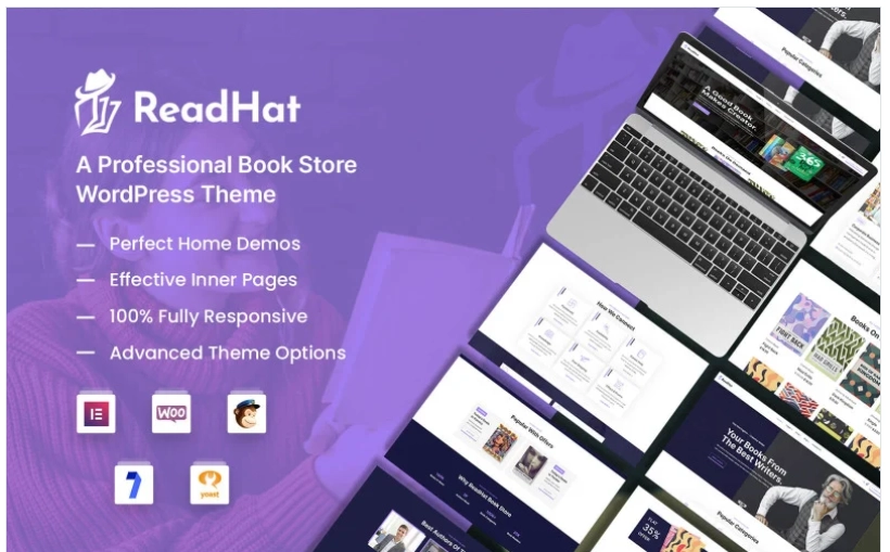 ReadHat - Book Store WooCommerce WordPress Theme