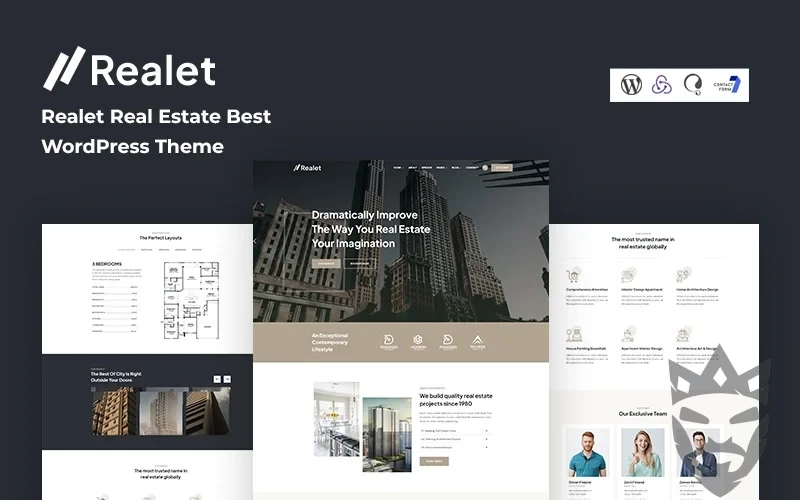 Realet - Real Estate Best WordPress Theme