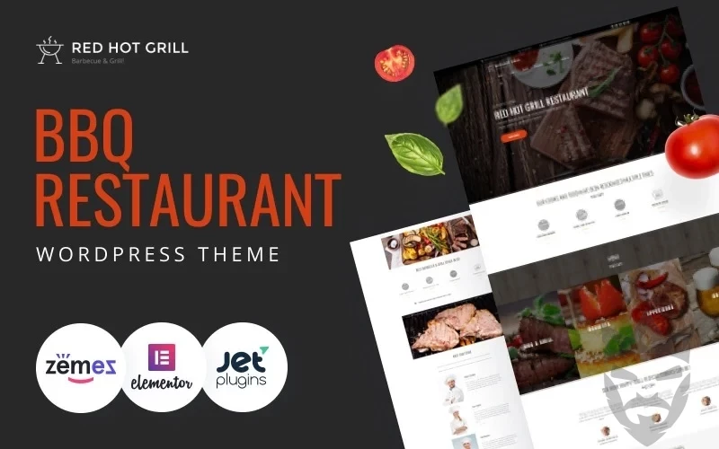 Red Hot Grill - Restaurant WordPress Theme