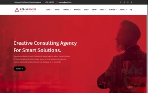 RedBiz - Finance & Consulting Multi-Purpose WordPress Theme