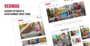 RedMag - AdSense Optimized & Entertainment News Theme