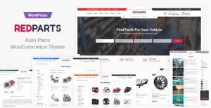 RedParts - Auto Parts WordPress Theme