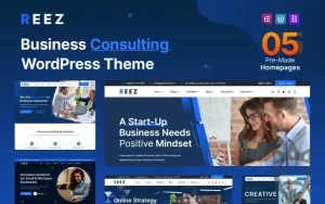 Reez - Business Consulting WordPress Theme