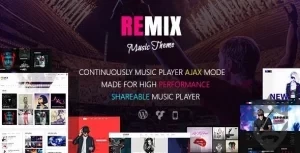 Remix - Music Theme For WordPress