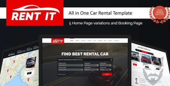 Rentit - Multipurpose Vehicle Car Rental WordPress Theme