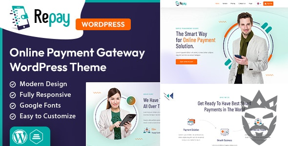 Repay | Payment Gateway WordPress Theme