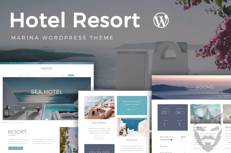 Resort Hotel WordPress Theme