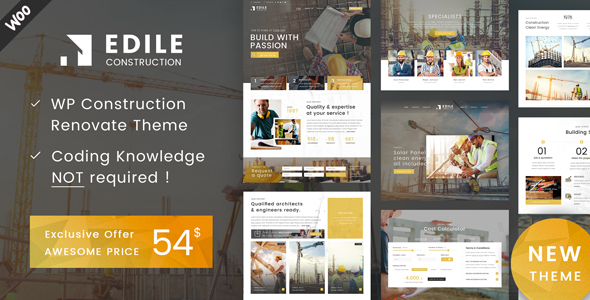 Edile - Construction Company Theme