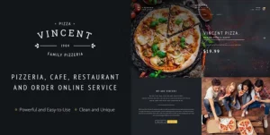 Restaurant Vincent WordPress Theme