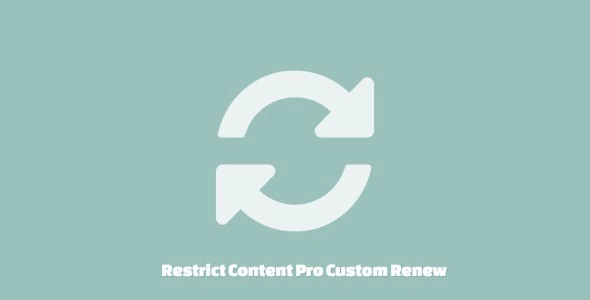 Restrict Content Pro Custom Renew