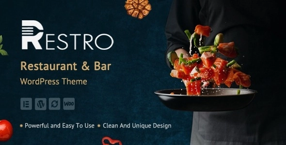 Restro - Restaurant & Bar WordPress Theme