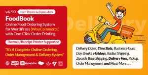 RestroFood | Online Food Ordering  Delivery WordPress Plugin