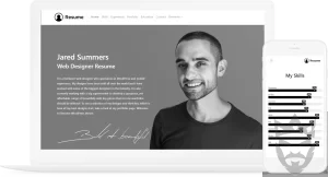 Resume WordPress Theme