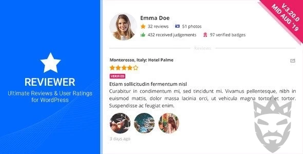 Reviewer WordPress Plugin