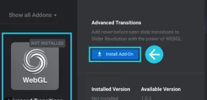 Revslider Transitionpack Add-On