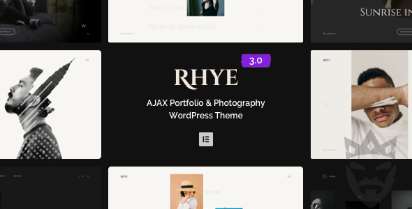 Rhye - AJAX Portfolio WordPress Theme