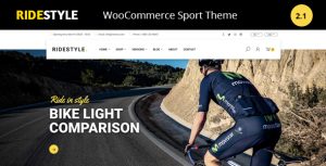 Ridestyle -Bike  Sport Store WooCommerce Theme