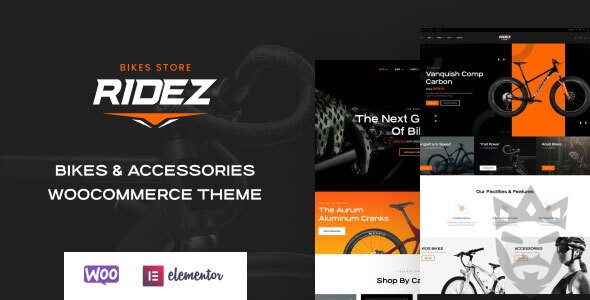 Ridez - Bike Shop Elementor WordPress Theme