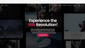 Rife Pro – Creative WP Theme​​