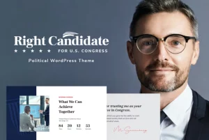 Right Candidate - Political WordPress Theme