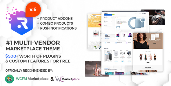 Rigid -  WooCommerce Theme for WCFM Multi Vendor Marketplaces and single shops