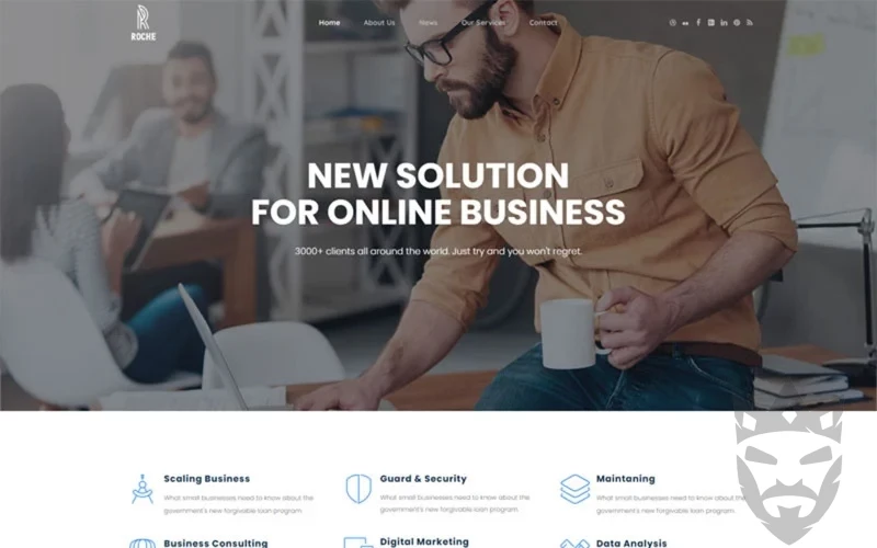 Roche - Business Consulting WordPress Theme