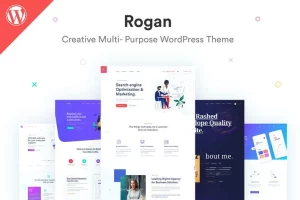 Rogan - Creative Multipurpose WordPress Theme for Agency