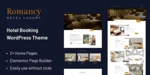 Romancy - Hotel Booking WordPress Theme