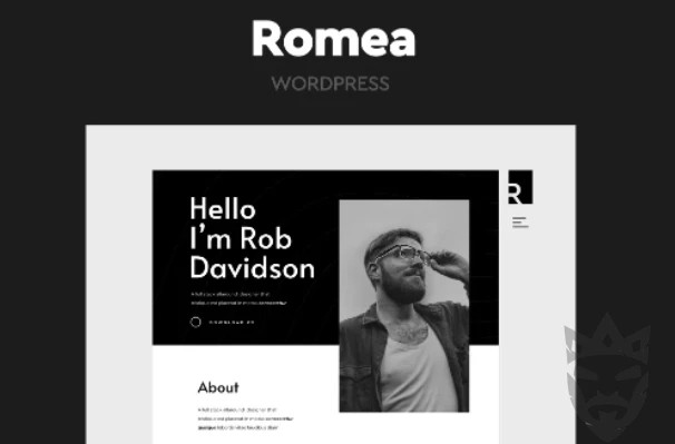 Romea - Personal Portfolio WordPress Theme