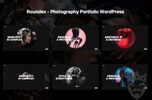 Roundex - Photography Portfolio WordPress