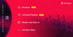 Royal Audio Player Wordpress  WooCommerce Plugin