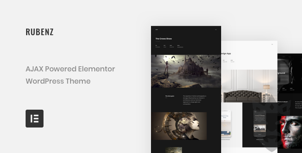 Rubenz – Creative Portfolio AJAX WordPress Theme