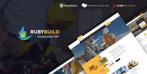 RubyBuild – Building  Construction WordPress Theme