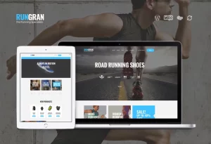 Run Gran - E-commerce Sport Store WordPress Theme