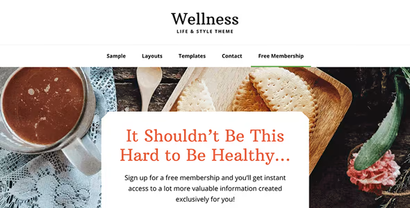 STUDIOPRESS WELLNESS PRO WORDPRESS THEME