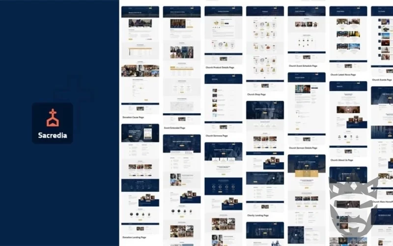 Sacredia | Church & Non Profit WordPress Theme