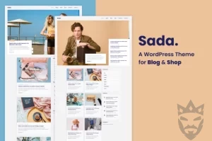 Sada - A WordPress Theme For Blog & Shop