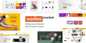 SadesMarket - Multipurpose WordPress Theme