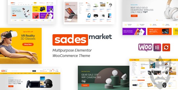 SadesMarket - Multipurpose WordPress Theme