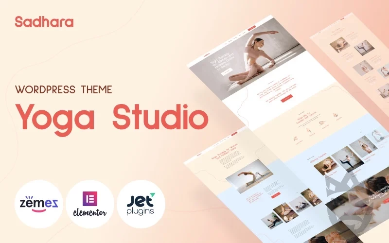 Sadhara - Yoga Studio WordPress Theme