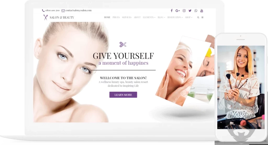 Salon WordPress Theme