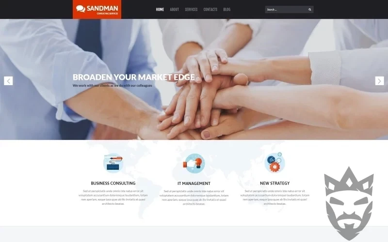 Sandman - Business Multipurpose Modern WordPress Elementor Theme WordPress Theme