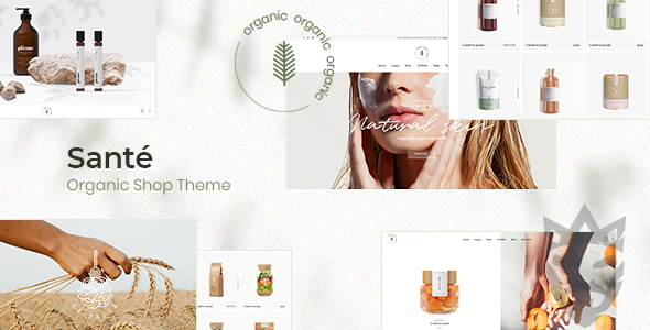 Santé - Organic Shop Theme