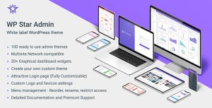 WP Star - White Label WordPress Admin Theme